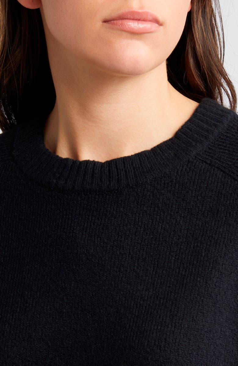 Treasure & Bond Crewneck Raglan Cotton Blend Sweater, Alternate, color, 