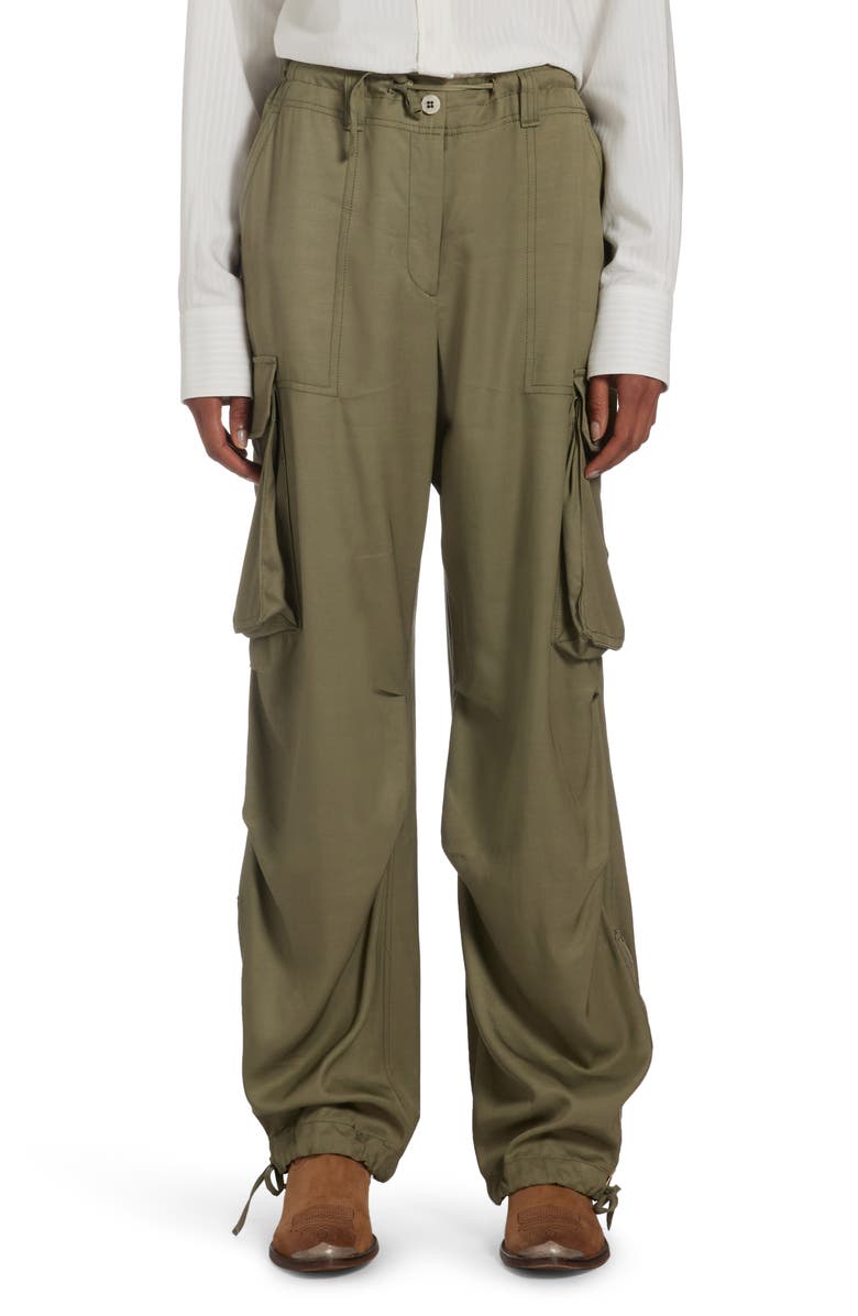 Golden Goose Wide Leg Cargo Pants, Main, color, 
