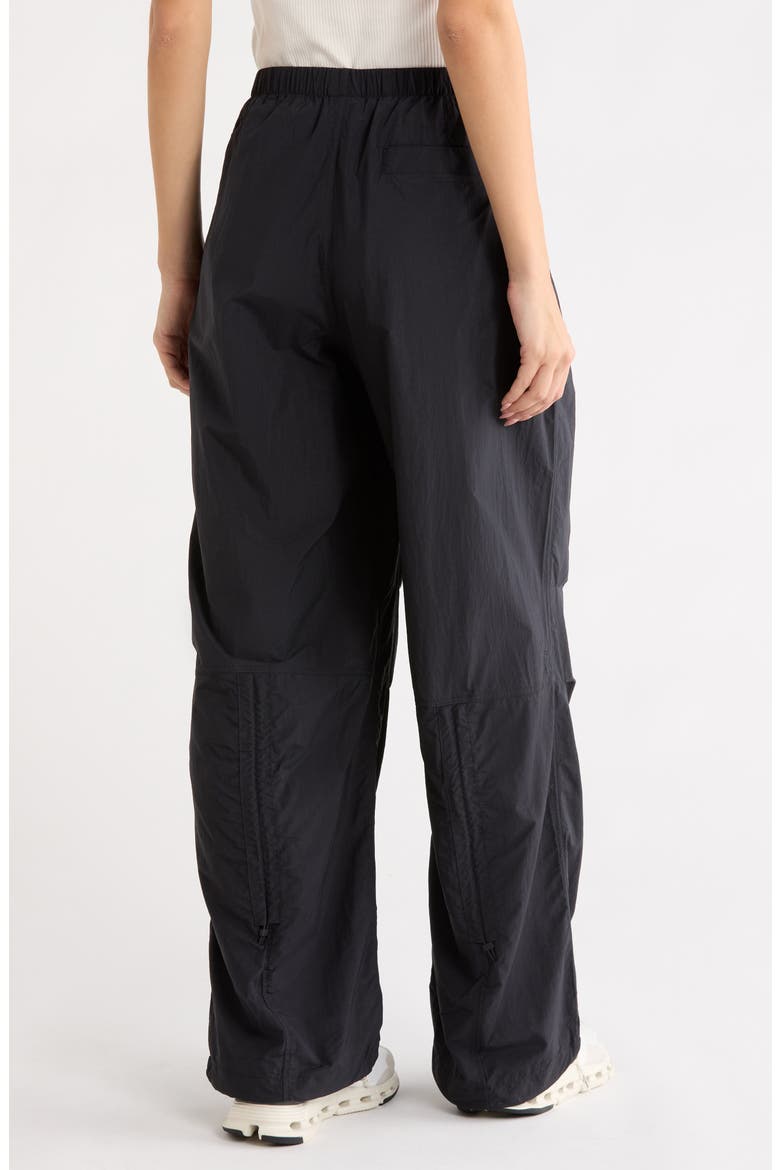 x Zendaya High Waist Wide Leg Performance Pants, Alternate, color, BLACK