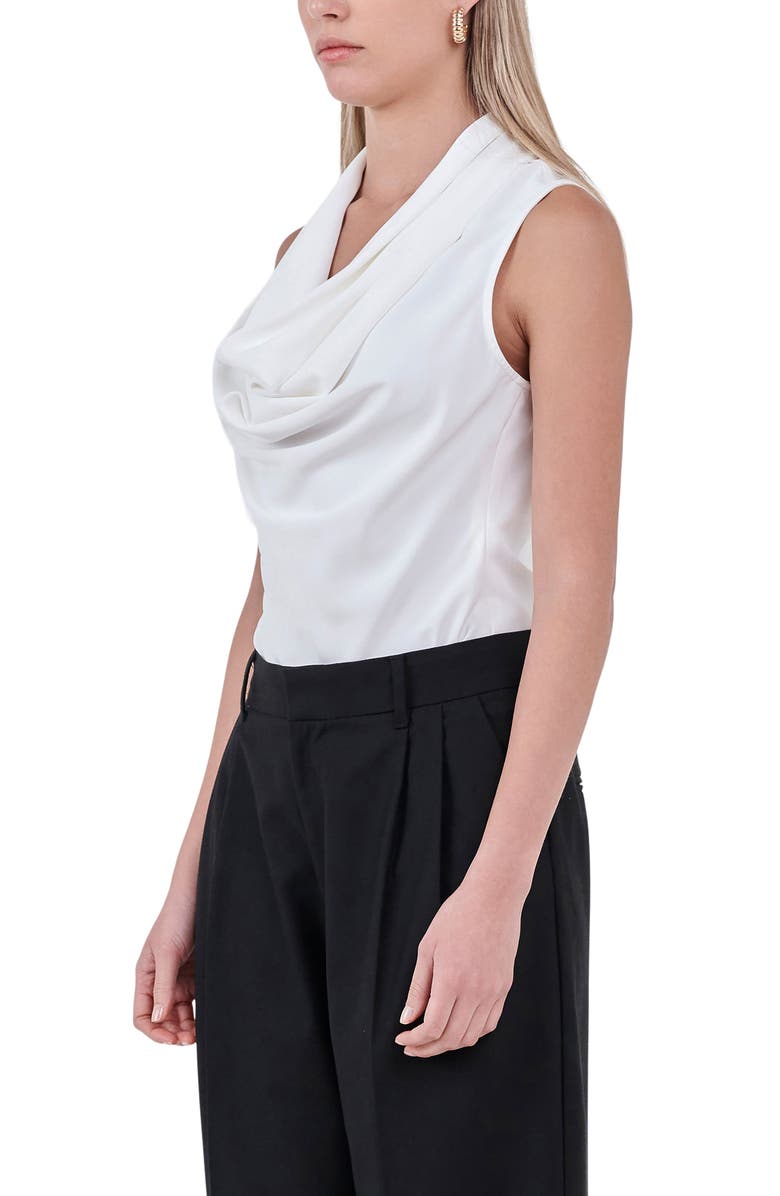 Endless Rose Drape Neck Top, Alternate, color, 