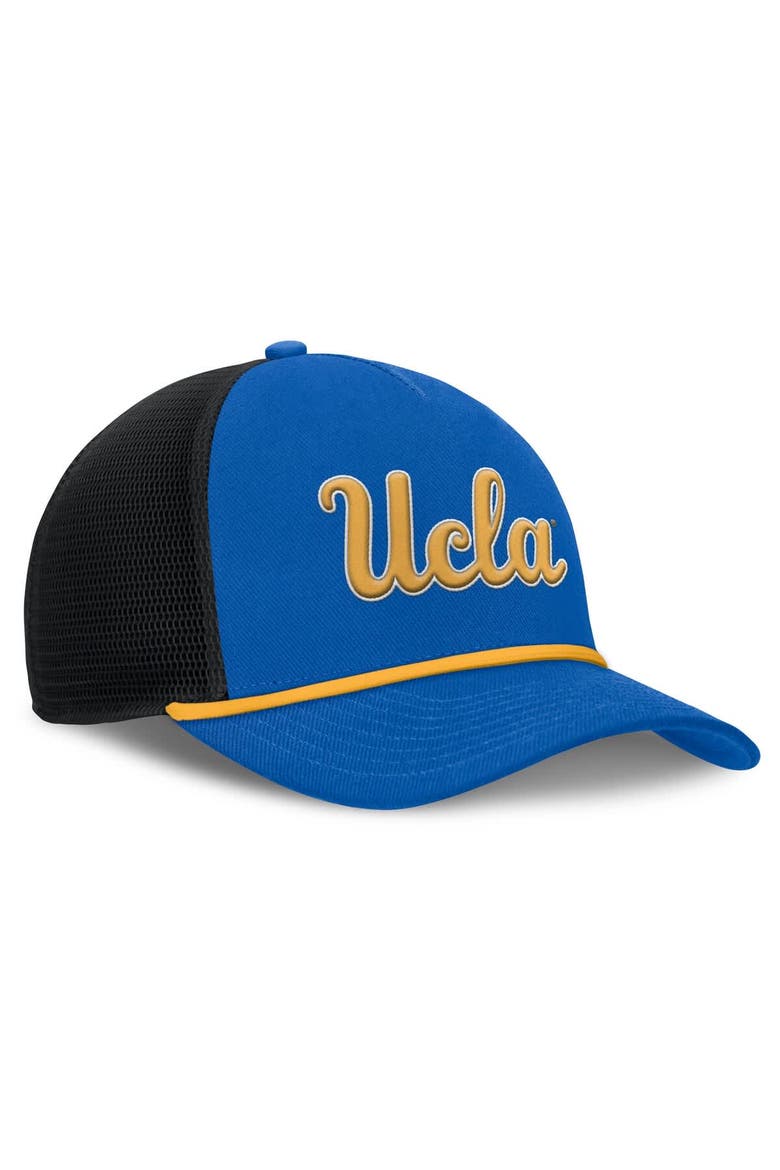 Men's Jordan Brand Blue UCLA Bruins Rise Primetime Trucker Adjustable Hat, Alternate, color, Blue