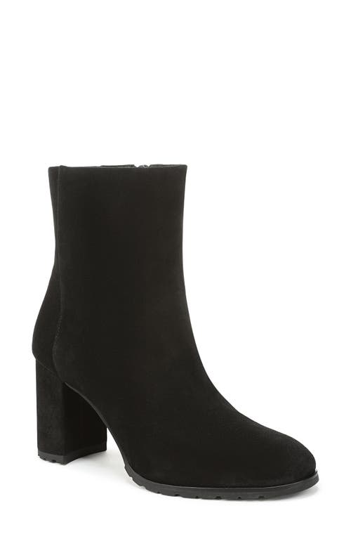 Vince Elora Lugged Plain Toe Bootie In Black