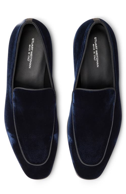 Stuart Weitzman Braydon Loafer In Blue
