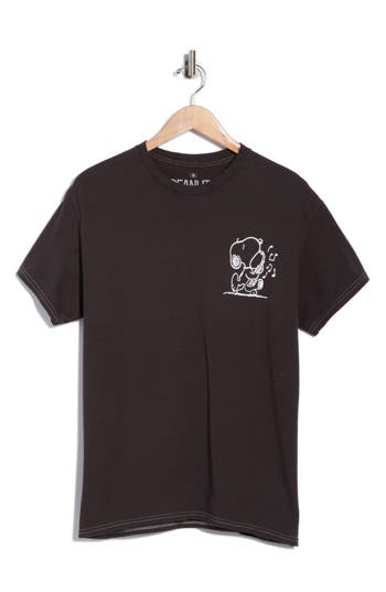 Ripple Junction Peanuts® Avant Garde Graphic T-shirt In Black