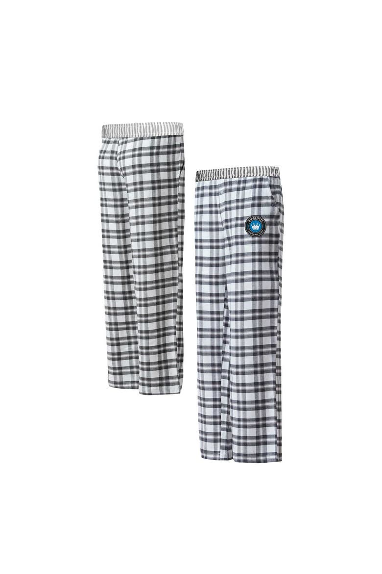 Women's Concepts Sport Charcoal Charlotte FC Sienna Flannel Pants, Main, color, Charcoal