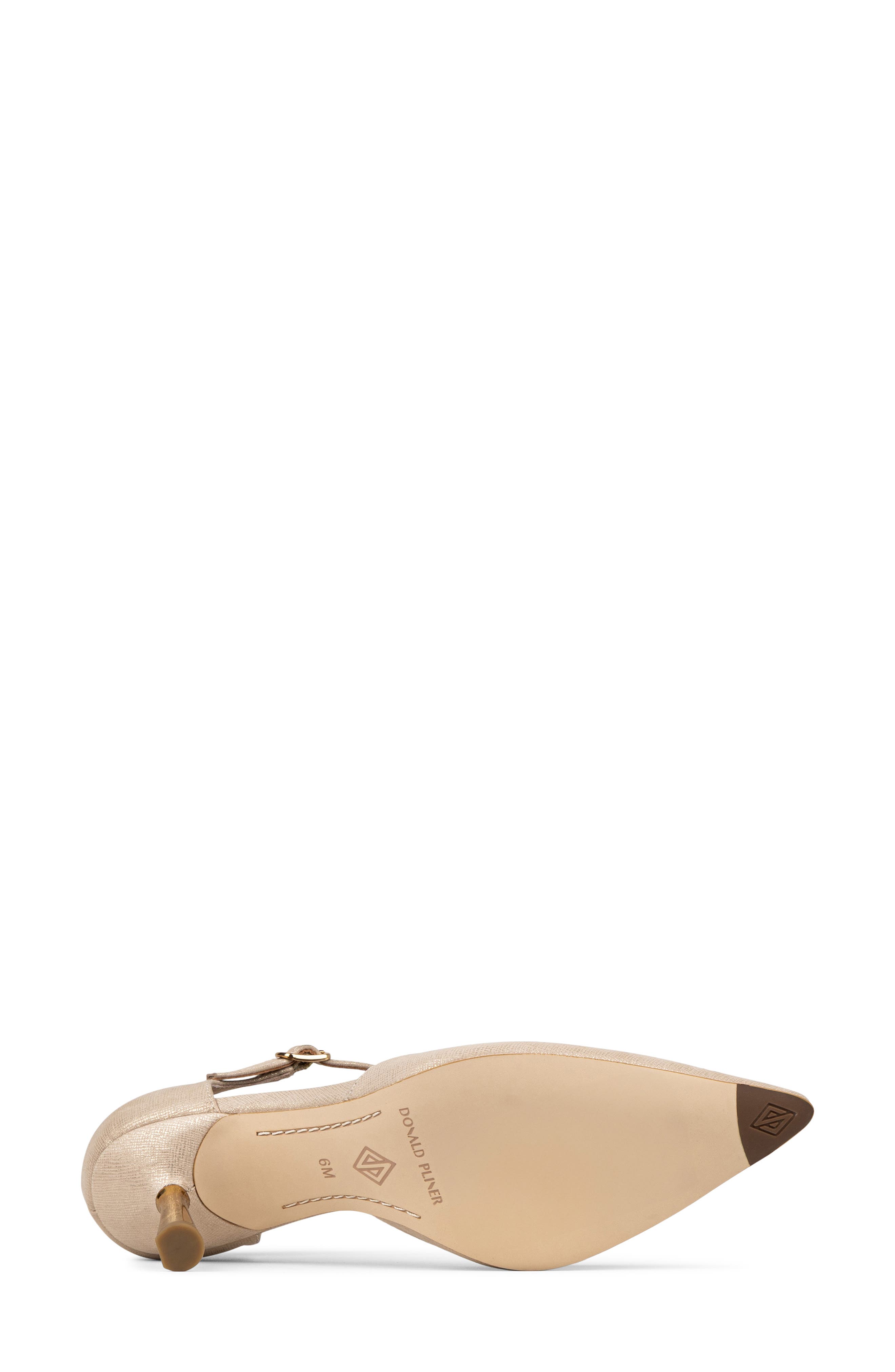 Epyc Pointed Toe Pump, Alternate, color, PLATINO