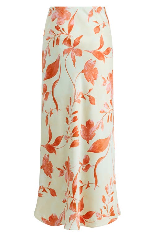 Favorite Daughter Favorite Maxi Skirt In Moonbeam Floral In Moonbeam Floral