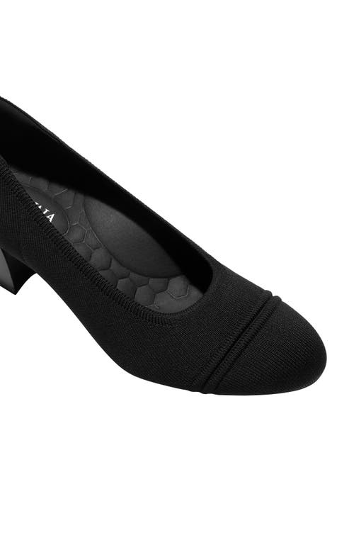 Vivaia Julie Arch Pro Chunky Heels In Black