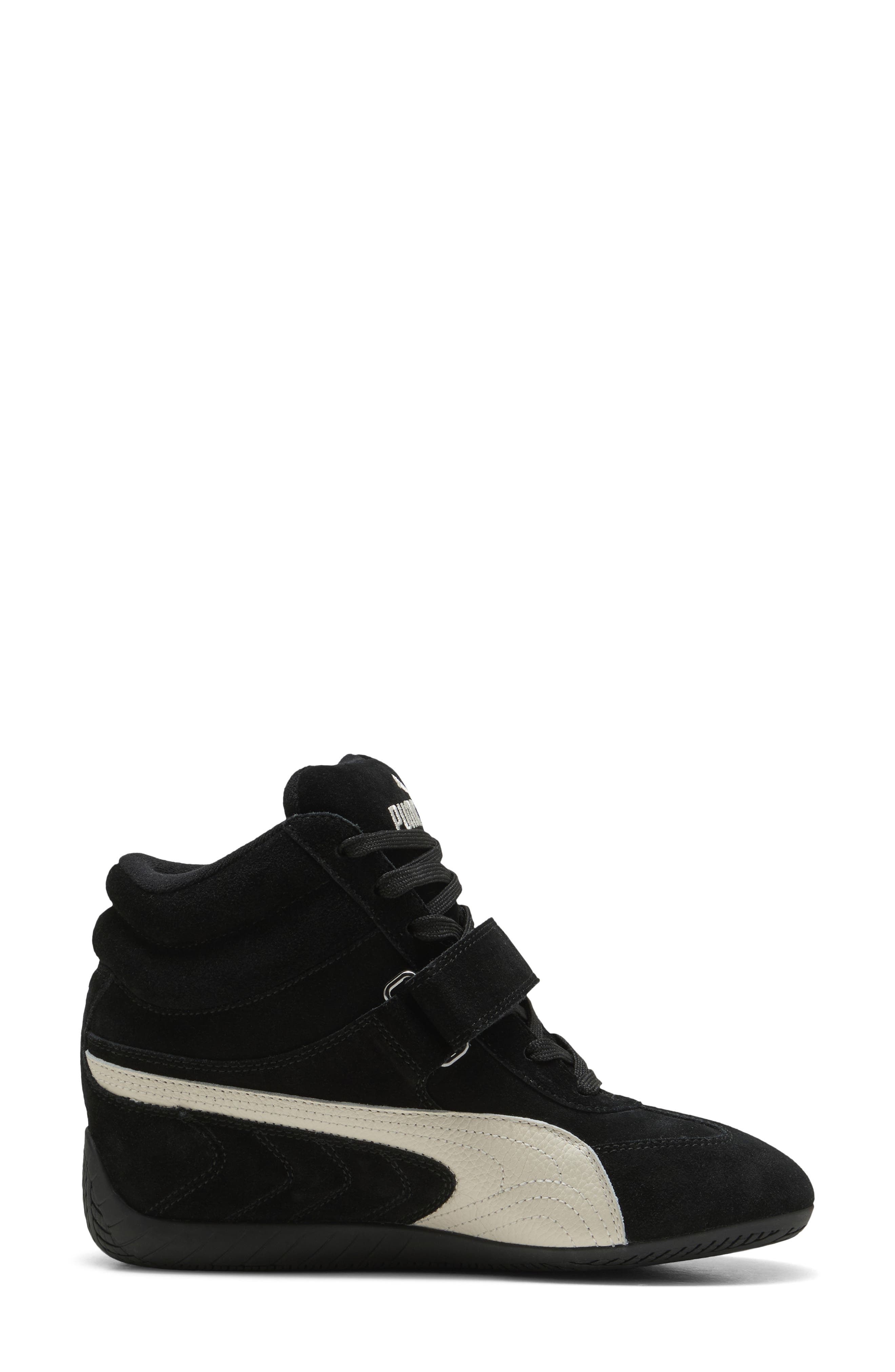 PUMA Speedcat Wedge Sneaker, Alternate, color, Puma Black/ Puma White