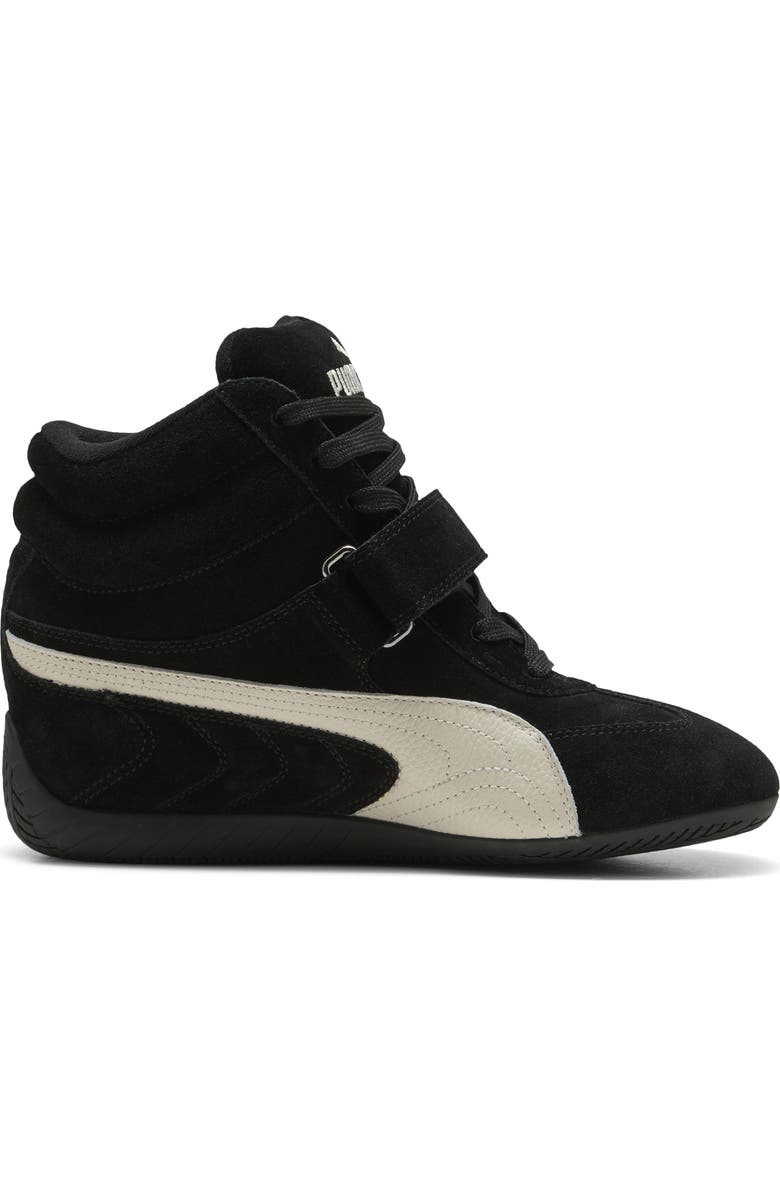 PUMA Speedcat Wedge Sneaker, Alternate, color, Puma Black/ Puma White