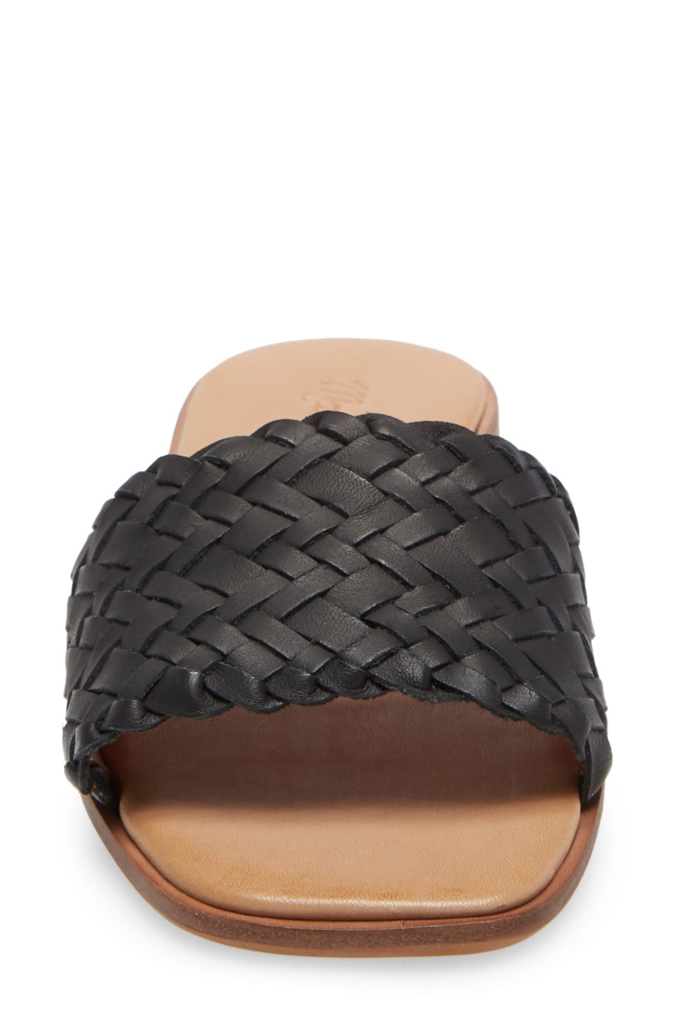 Madewell The Lianne Woven Slide Sandal, Alternate, color, 