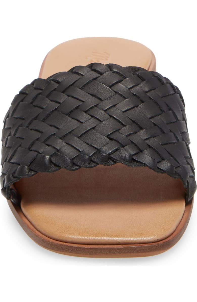 Madewell The Lianne Woven Slide Sandal, Alternate, color,