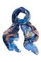 Koi Pond Pleated Marine Scarf