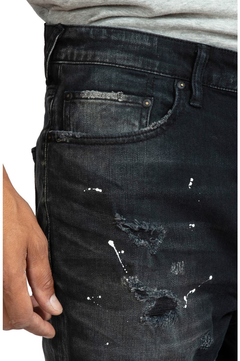 Warlock Ripped Skinny Fit Jeans, Alternate, color, BRIDGTON