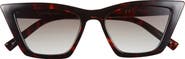 Le Specs Veledrome 54mm Gradient Cat Eye Sunglasses