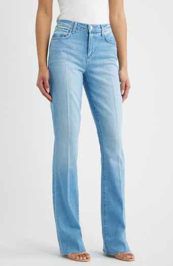 Ruth Raw Hem Straight Leg Jeans