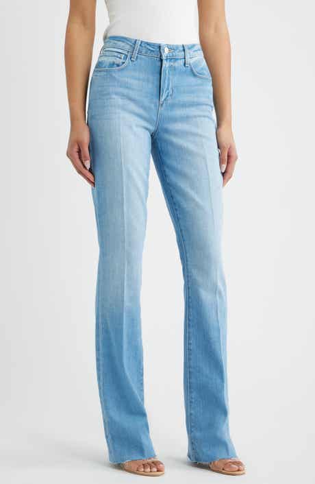 Ruth Raw Hem Straight Leg Jeans