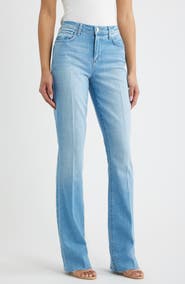 L'AGENCE Ruth Raw Hem Straight Leg Jeans