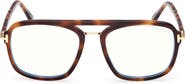 TOM FORD 54mm Navigator Blue Light Blocking Glasses