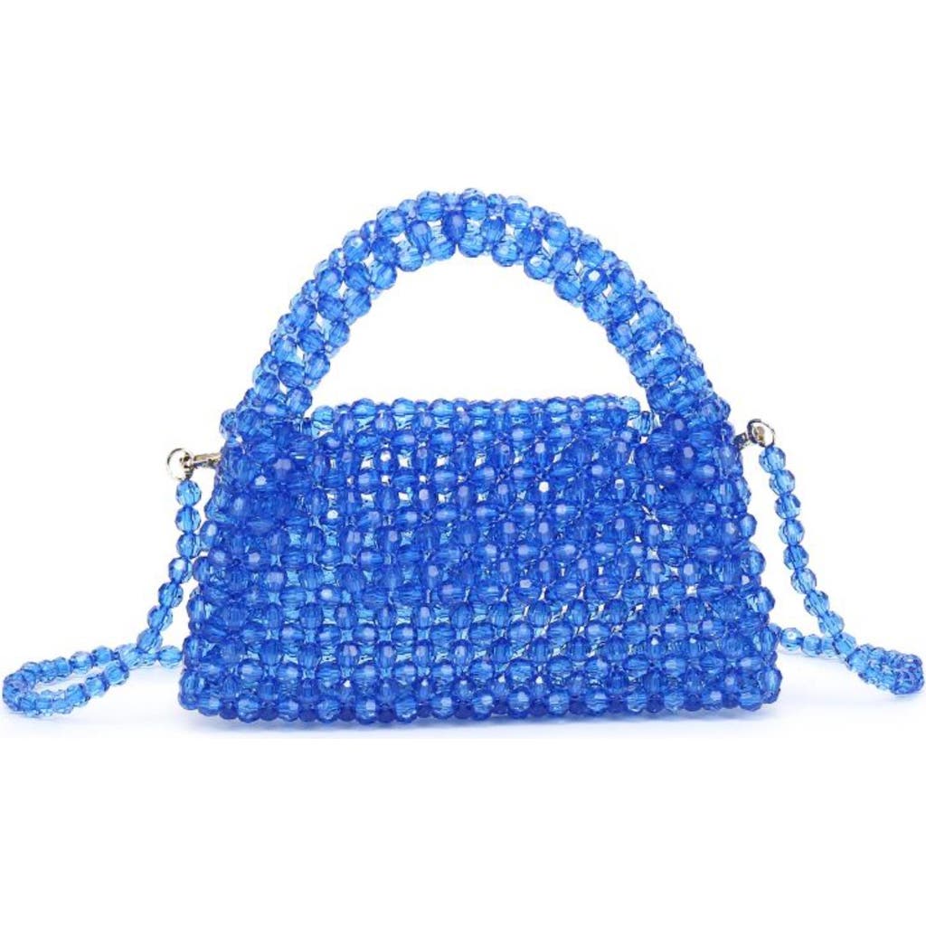 Moda Luxe Dolly Evening Bag In Blue