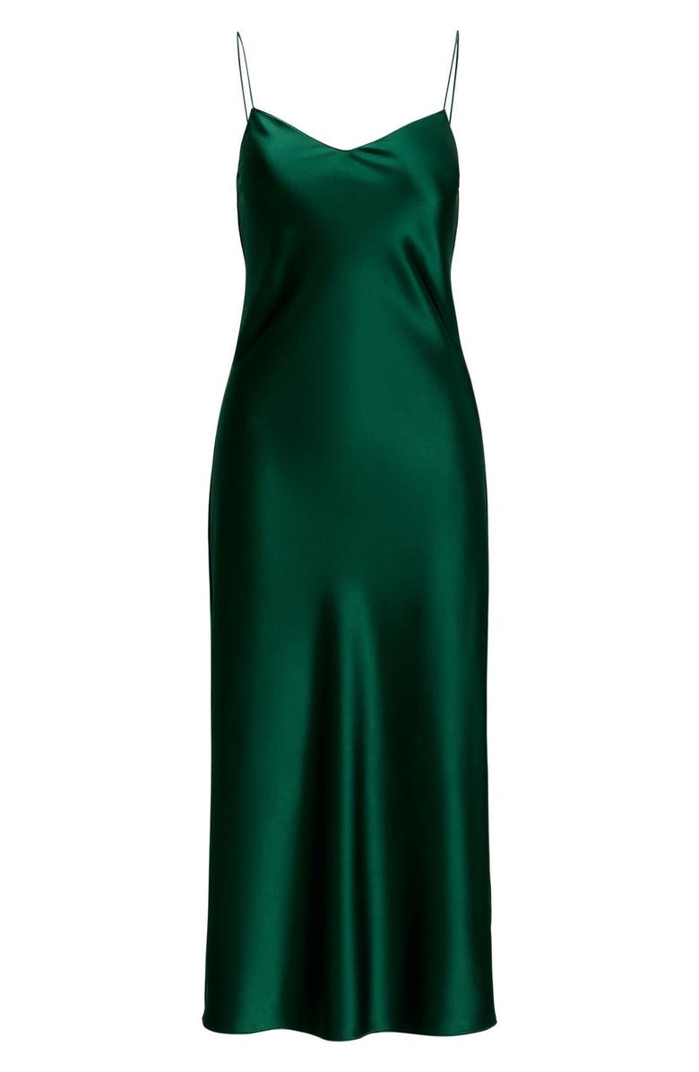Ralph Lauren Satin Slipdress, Alternate, color, 