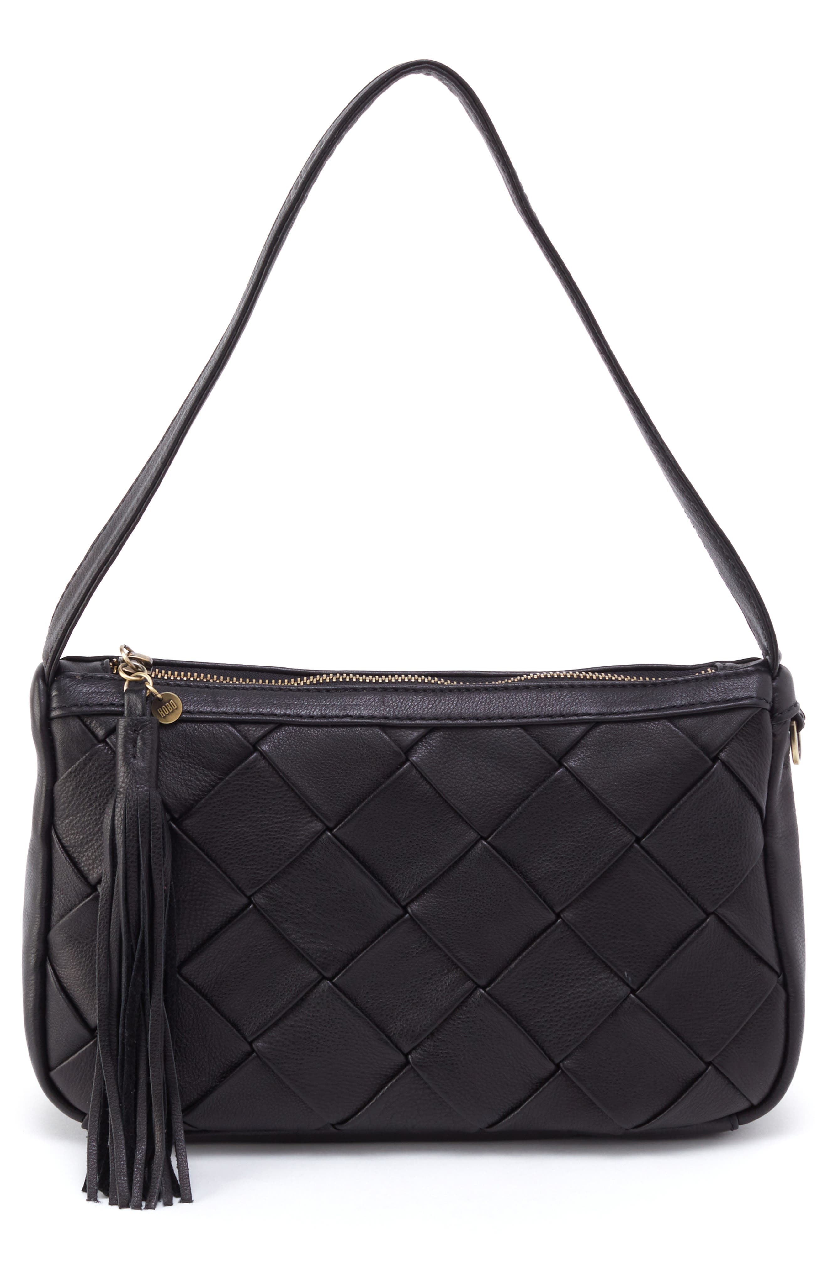 HOBO Kole Quilted Leather Shoulder Bag, Main, color, 