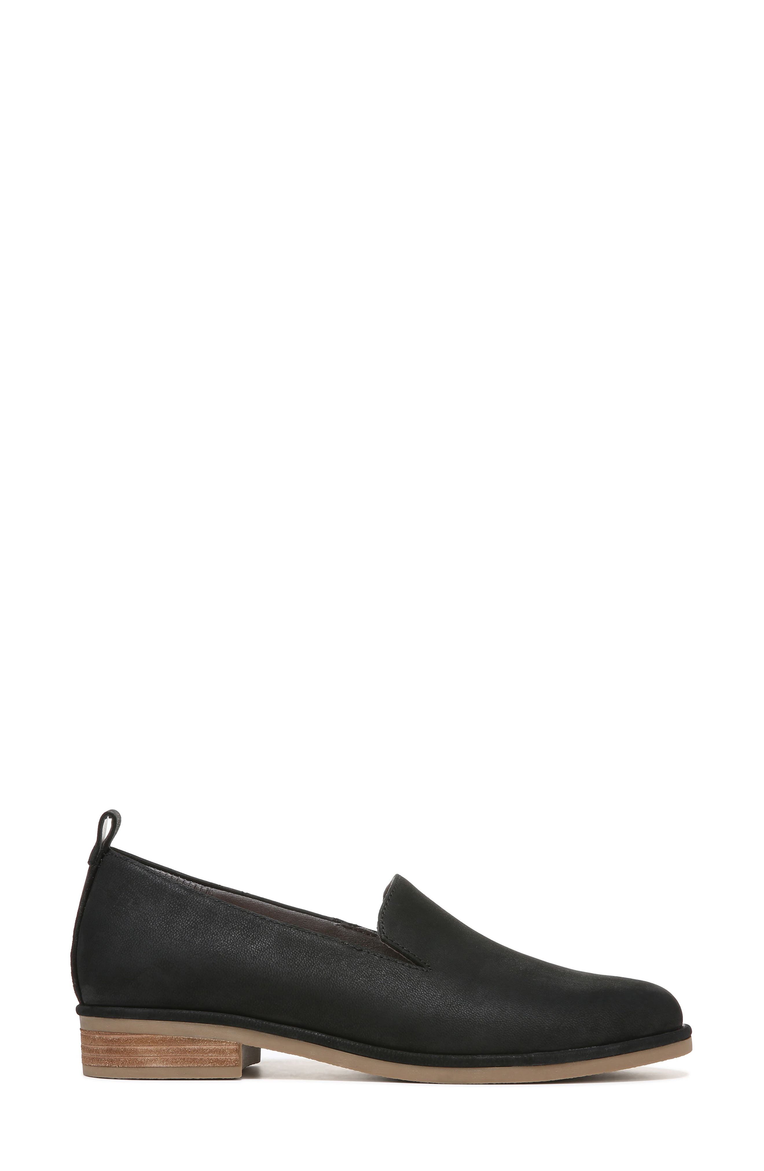 Avenue Lux Flat, Alternate, color, BLACK
