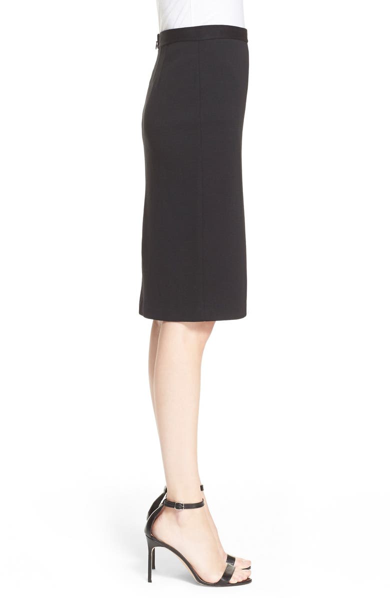 St. John Collection Milano Knit Pencil Skirt, Alternate, color,