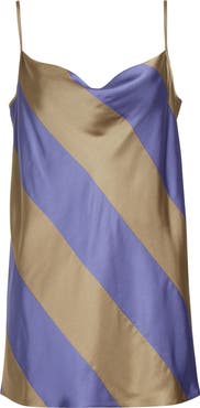 Dries Van Noten Bias Stripe Camisole