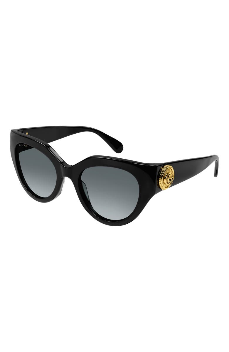 Gucci Cat Eye Sunglasses, Alternate, color, 