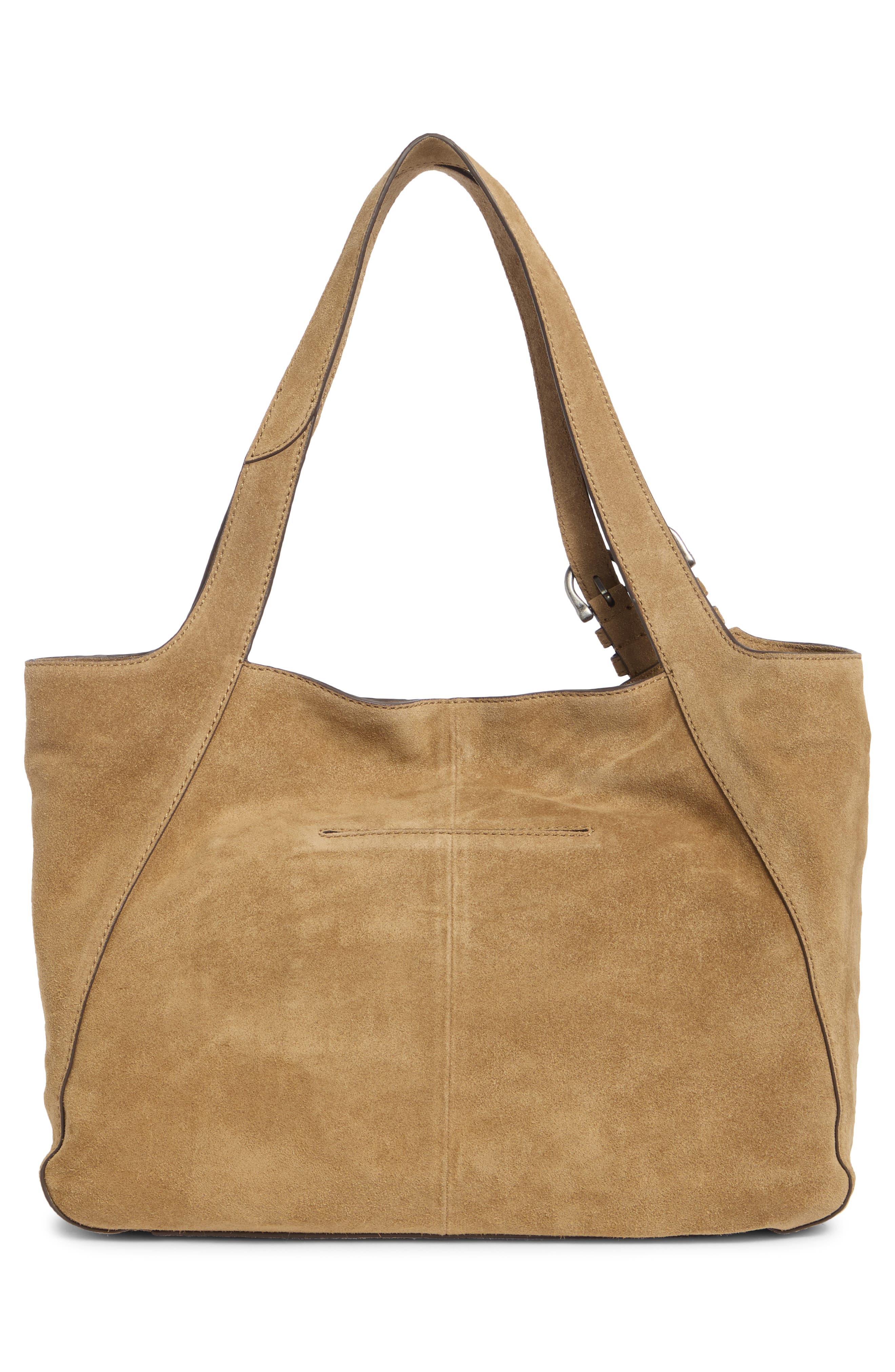 Heather Suede Tote Bag, Alternate, color, BEIGE
