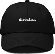Dalix Director Embroidered Low Crown Cap