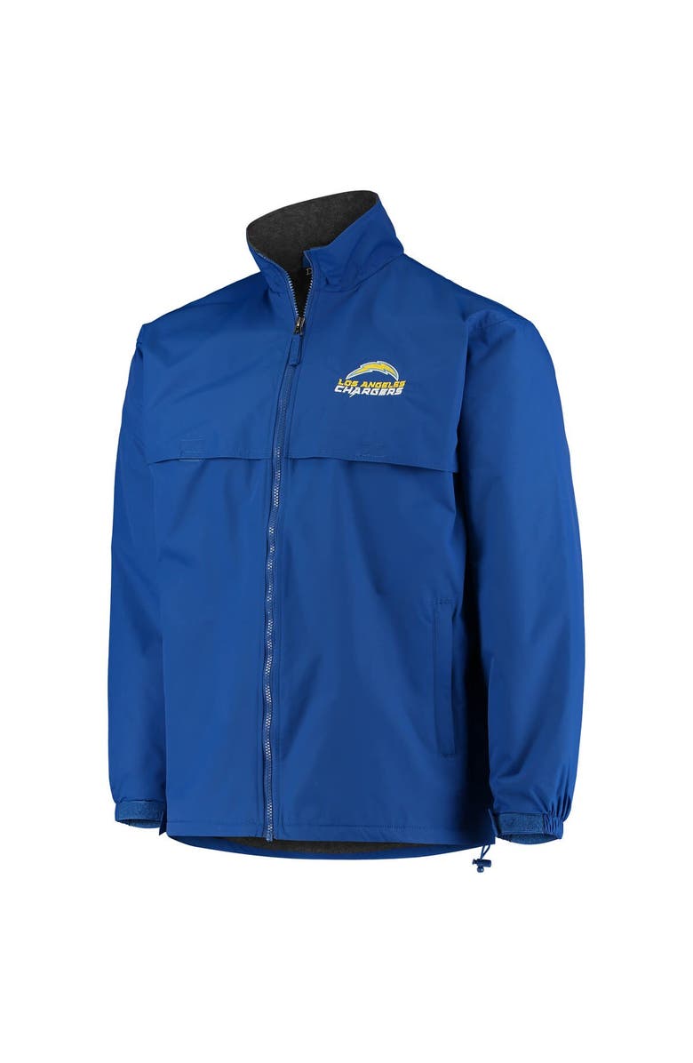 DUNBROOKE Men's Dunbrooke Royal Los Angeles Chargers Triumph Fleece Full-Zip Jacket, Alternate, color, 
