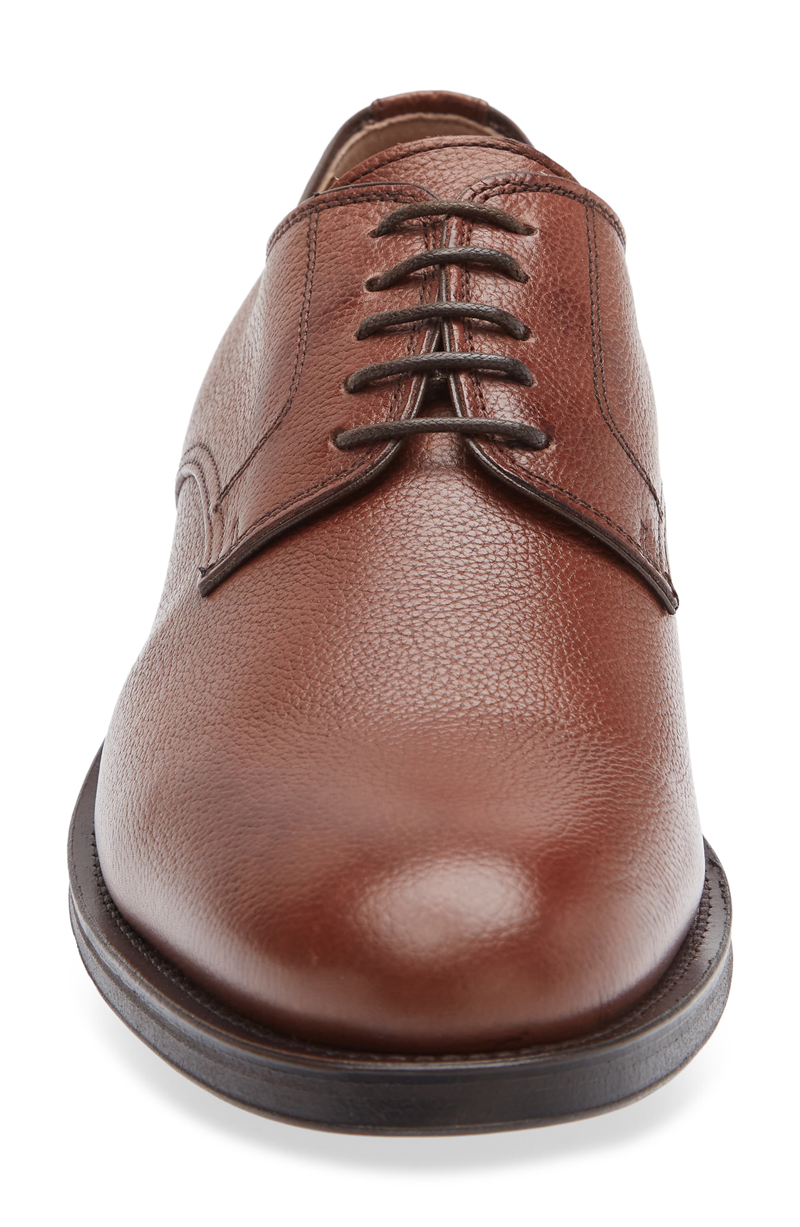 Castelo Plain Toe Derby, Alternate, color, BROWN