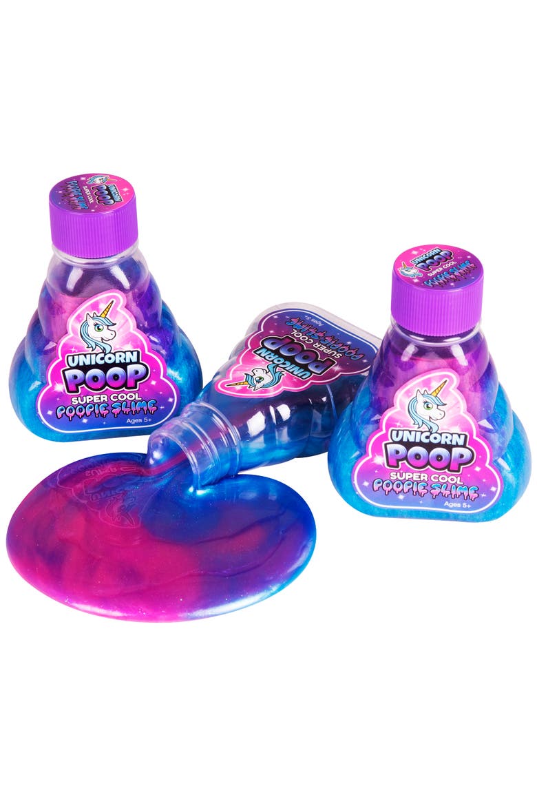 Unicorn Poop Slime, Pack Of 3 5Oz Bottles, Main, color, Multicolored