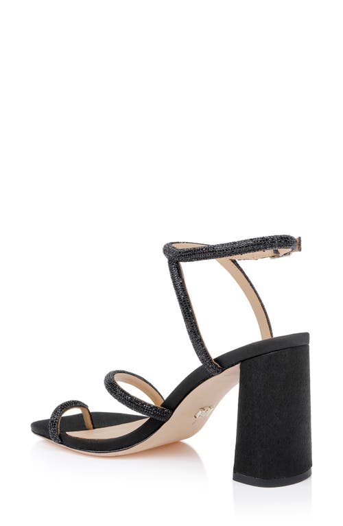 BADGLEY MISCHKA BADGLEY MISCHKA COLLECTION DALILAH ANKLE STRAP TOE LOOP SANDAL 