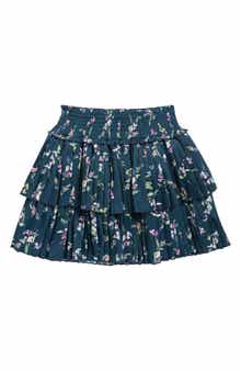 Kids' Pleated Tiered Skirt