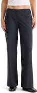 Good American The Low Rise Pinstripe Trousers