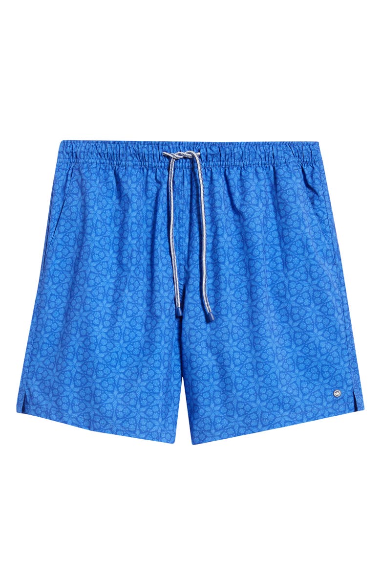 Peter Millar Turritella Crown Swim Trunks, Alternate, color, Tide