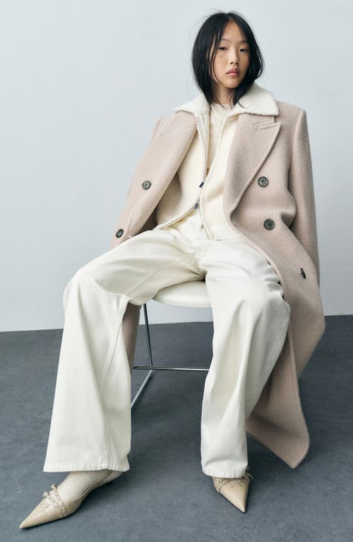 Mango Hunter Wide Leg Jeans In White