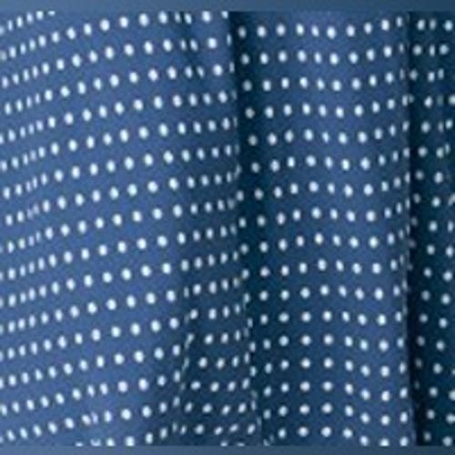 Ghost London Wilma Crepe Polka Dot Midi Tea Dress In Blue