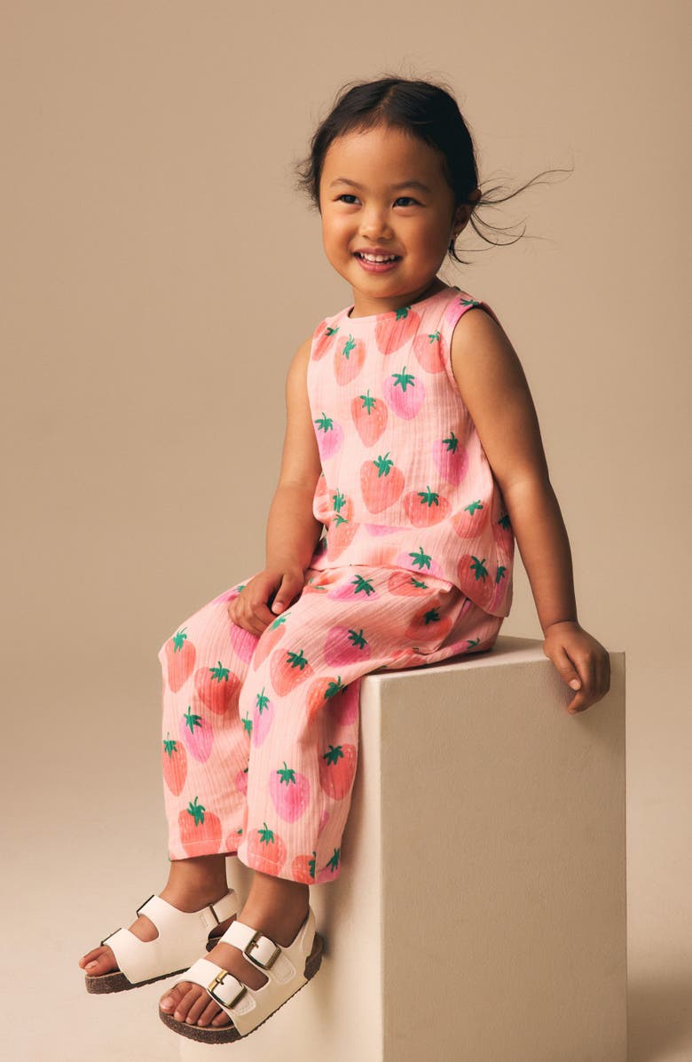 NEXT Kids' Strawberry Tank & Pants Set, Alternate, color, Pink