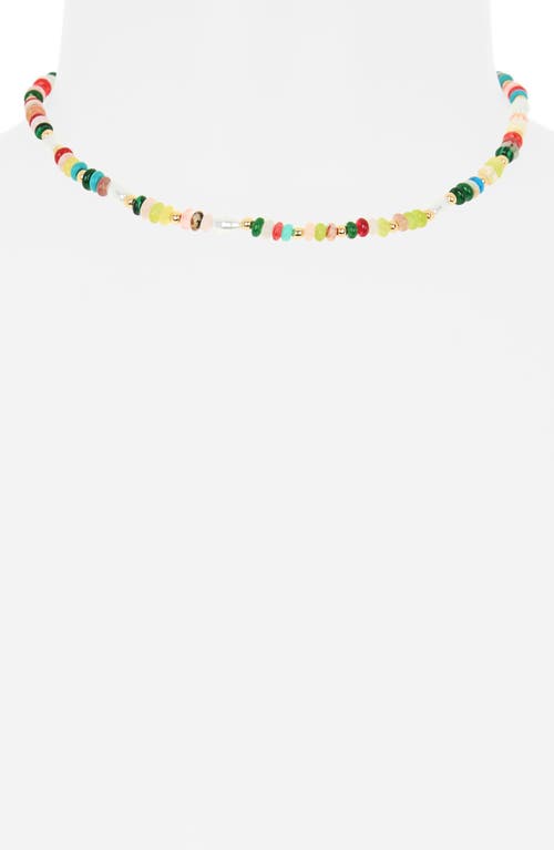 Leith Beaded Necklace In Multi
