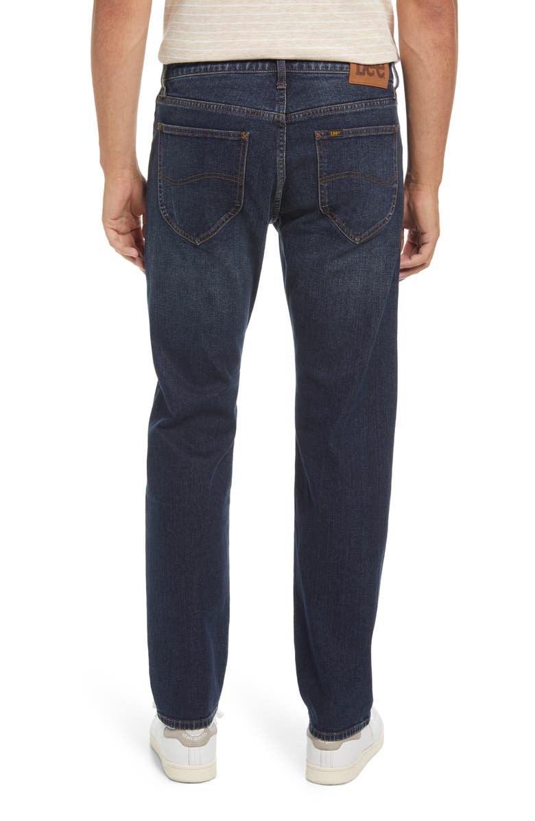 Lee Heritage Regular Straight Leg Jeans, Alternate, color,