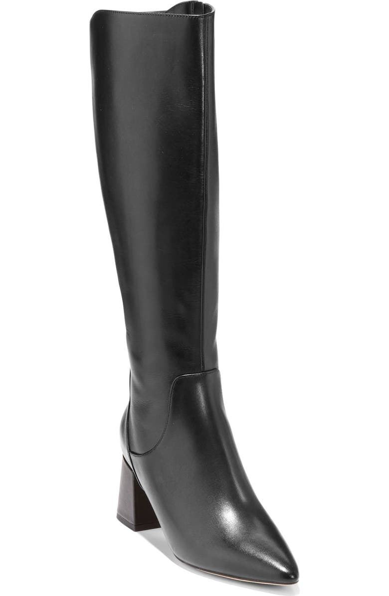 Cole Haan Clarice Pointed Toe Knee High Boot, Main, color,