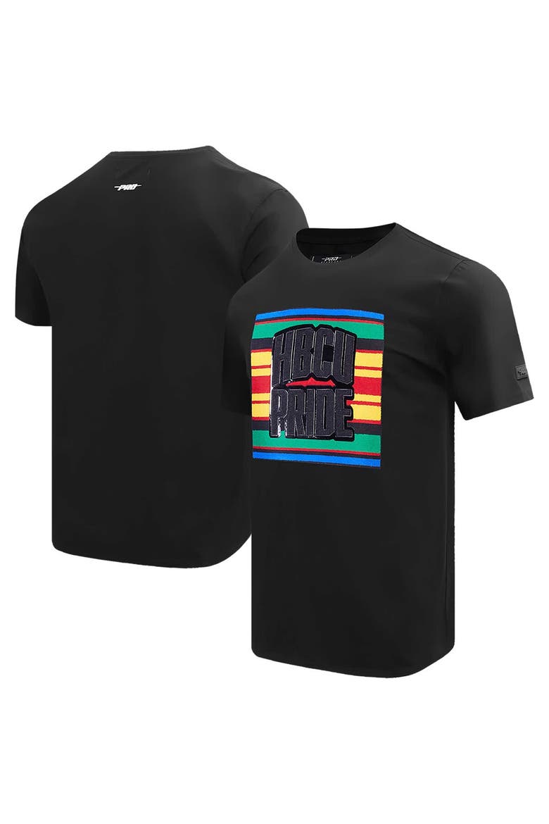 Men's Pro Standard Black HBCU Pride SJ T-Shirt, Main, color, Black