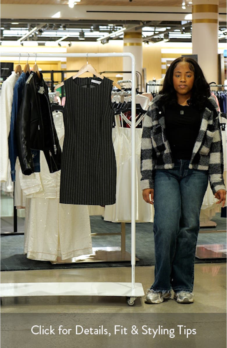 Stripe Sleeveless Minidress, sales video thumbnail