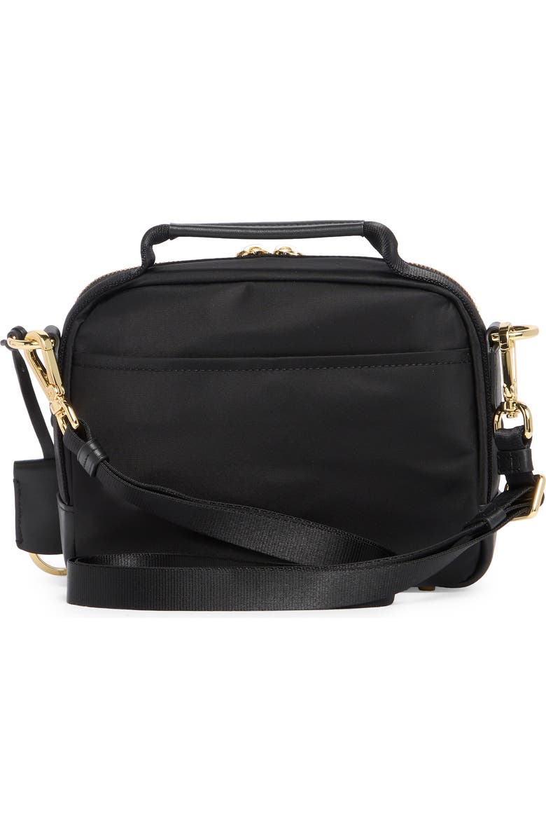 TUMI Tamy Crossbody Bag, Alternate, color, Black/ Gold