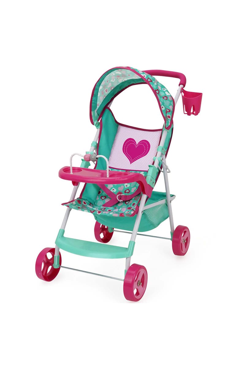 509 Crew Sarah Doll Heart Stroller, Main, color, Multicolored