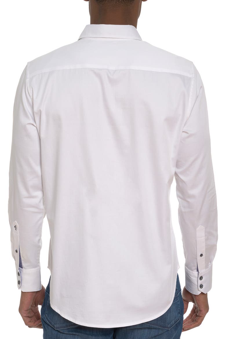 Date Night Button-Up Shirt, Alternate, color, WHITE